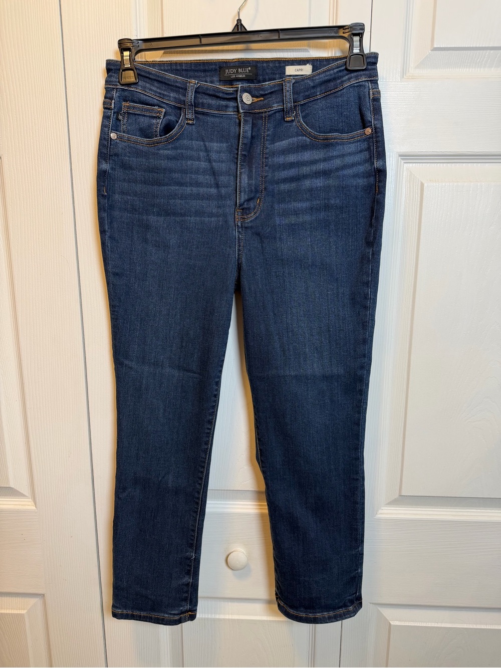 Judy Blue HEATWAVE High Waist Capri Jeans Size 9/29 Skinny Stretch